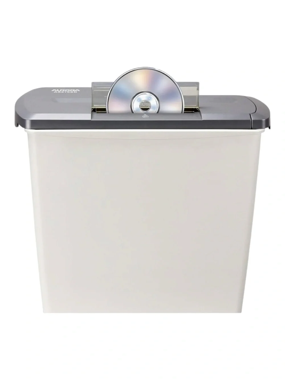Aurora AS810SD 8-Sheet Strip-Cut Paper, CD and Credit Card Shredder Basket